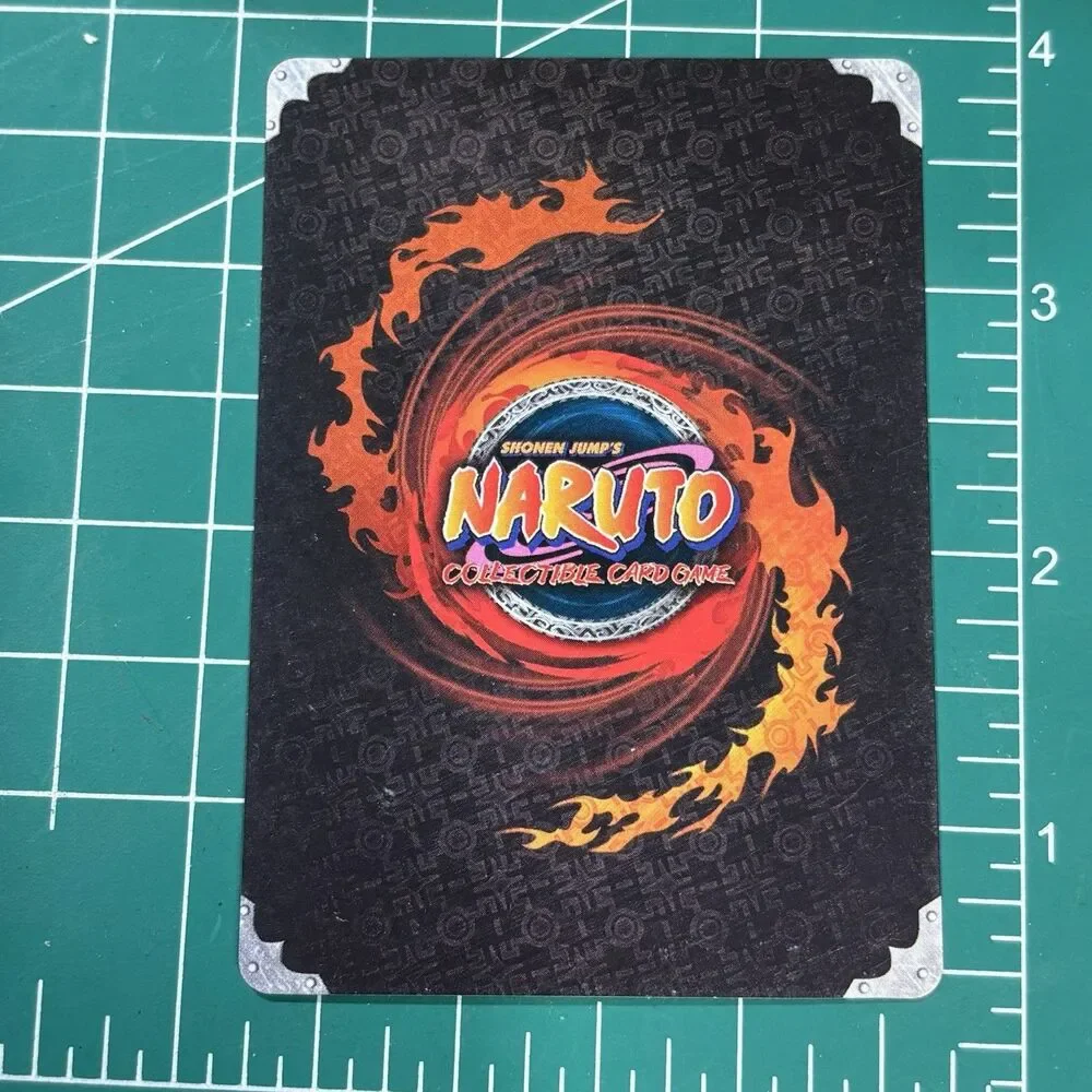 Naruto Neji Hyuga Ninja Card US017 English 2002 Byakugan Foil